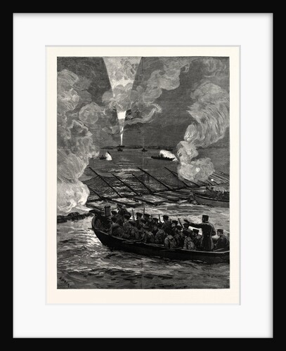 The Night Attack on the Boom. The Particular Service Squadron in Bantry Bay by Anonymous