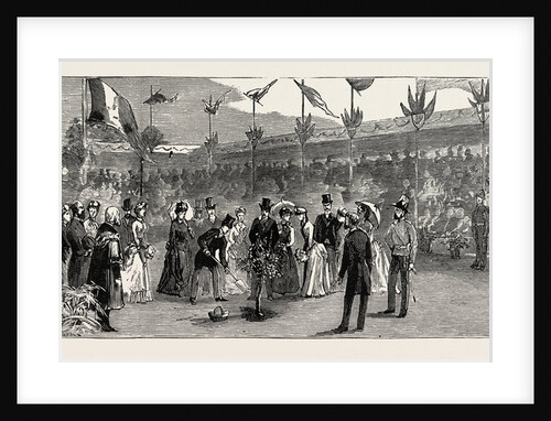 Prince Albert Victor Planting a Tree in the Cleethorpes Cliff Gardens by Anonymous