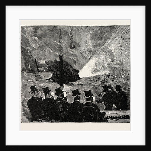 Prince Albert Victor at Sheffield and Cleethorpes: At the Bessemer Steel Works by Anonymous