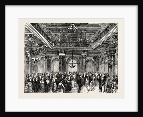 Opening of the New Houses of Parliament, Capetown: Reception in the Vestibule by Anonymous