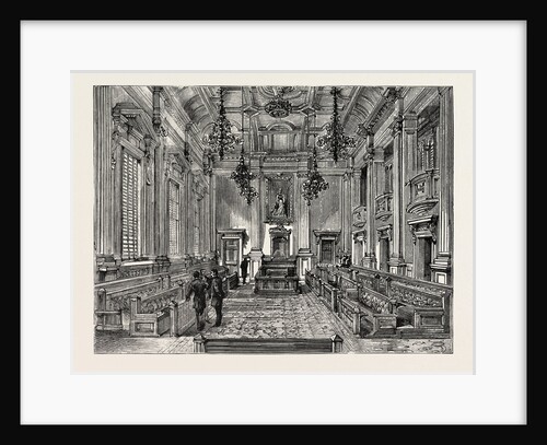 Opening of the New Houses of Parliament, Capetown: The House of Assembly by Anonymous