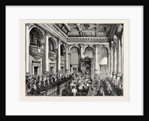 Opening of the New Houses of Parliament, Capetown: Reading the Address in the Throne Room by Anonymous