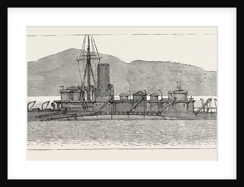 The Particular Service Squadron in Bantry Bay: The Polyphemus in Her War-Paint, Showing Her Relative Tone with the Sea and Land by Anonymous