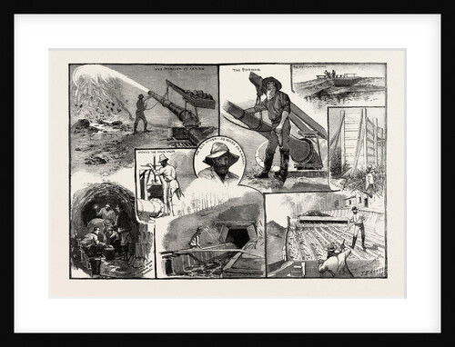 Hydraulic Gold Mining in the Australian Alps by Anonymous
