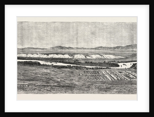 The Camp of the Afghan Boundary Commission Near Tirpul, in the Valley of the Hari-Rud by Anonymous