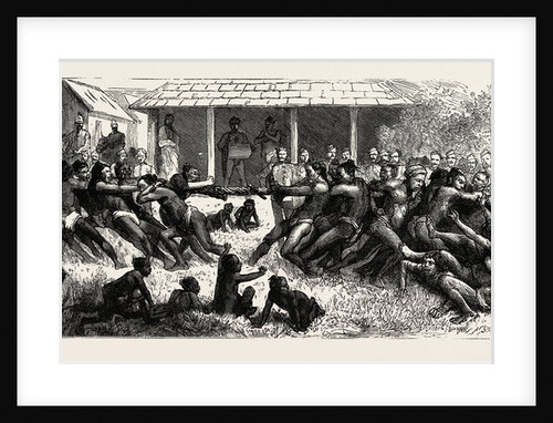 A Burmese Tug of War by Anonymous