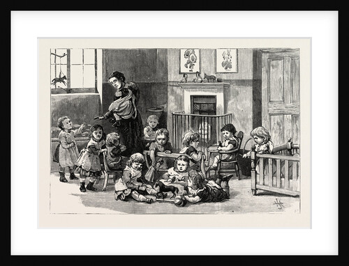 A Nursery, Great Wild Street, London by Anonymous