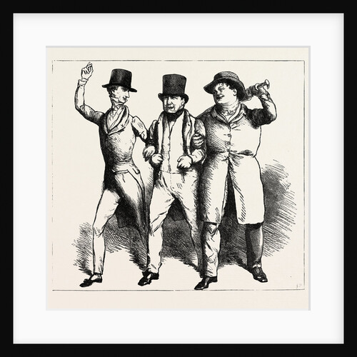 Parliamentary Elections and Electioneering in the Old Days: J. Doyle: Three Great Pillars of Government, or a Walk from White Conduit House to St. Stephen's, July 23, 1831 by Anonymous