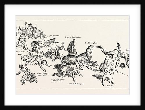 Parliamentary Elections and Electioneering in the Old Days: J. Doyle: Leap-Frog Down Constitution Hill, April 13, 1831 by Anonymous