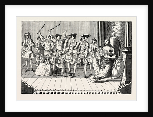 Britannia Disturbed by French Vagrants, Lord Trentham for Westminster, 1749 by Anonymous