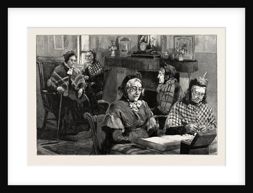 French Protestant Hospital, Victoria Park. Some of the Octogenarian Inmates, Descendants of Huguenot Refugees by Anonymous