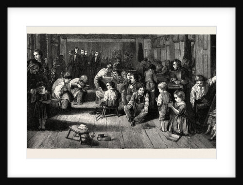 Lord Shaftesbury Visiting the Westminster School of Industry, Old Pye Street, 1846 by Anonymous