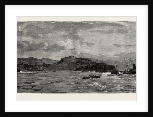 The Wreck of the Hanoverian at Portugal Cove, Trepassey Bay, Newfoundland: Portugal Cove and the Wrecked Vessel by Anonymous