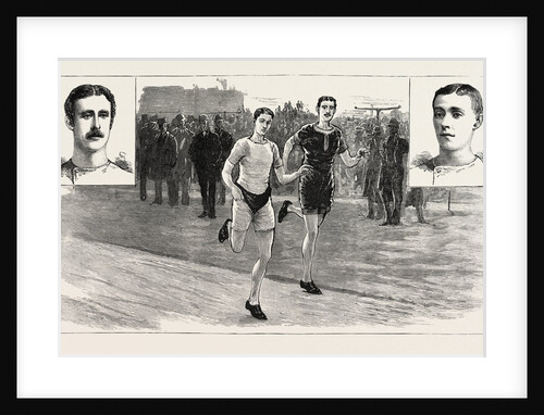 The Ten-Mile Race at Lillie Bridge Between W.G. George and W. Cummings for £100 a Side by Anonymous