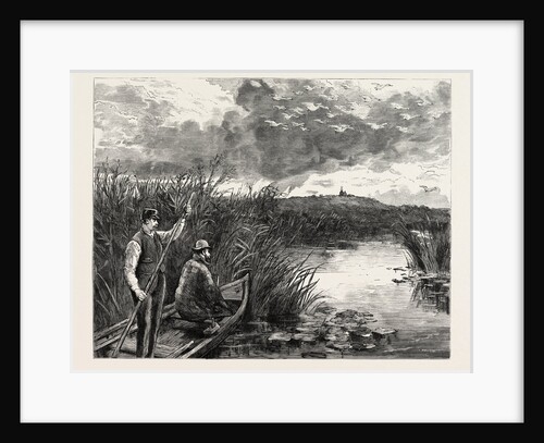 The Prince of Wales Shooting Wild Swans at Ekolsund, Sweden by Anonymous