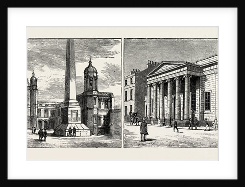 Aberdeen: Marischal College Exterior of the Quadrangle; Music Hall Buildings by Anonymous