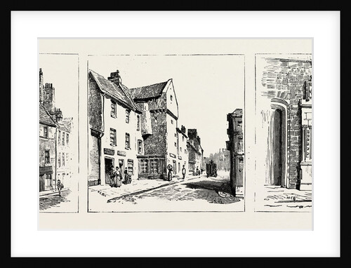 Aberdeen: The House of Jamesone, the Scotch Vandyck, Mar's Castle, Gallowgate, Old Gateway of Trinity Friars by Anonymous