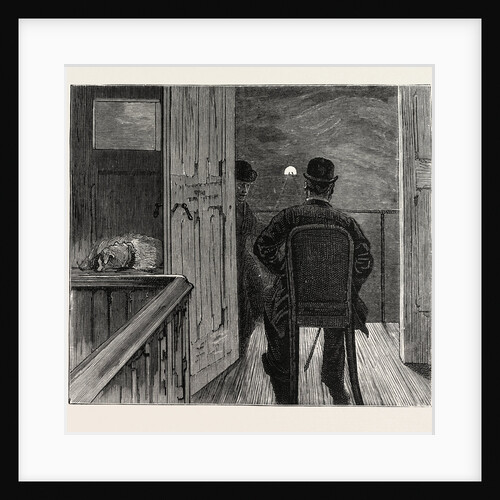 The Prince of Wales in Norway: The Prince in One of the Tunnels of the Bergen-Voss Railway by Anonymous