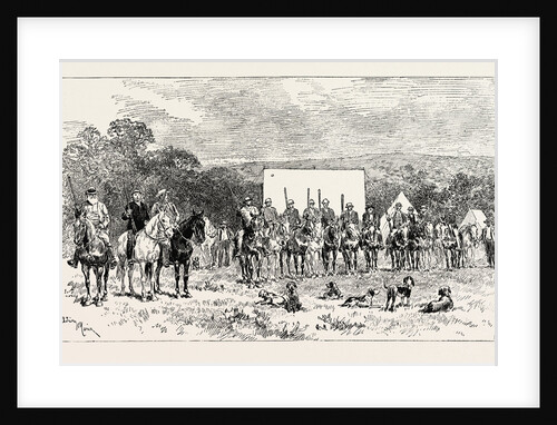 A Buck-Hunting Excursion in South Africa: The Start from Camp by Anonymous