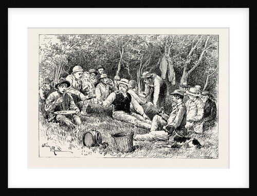 A Buck-Hunting Excursion in South Africa: Tiffin in the Bush by Anonymous