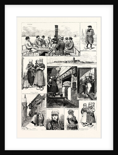 A Trip to the Island of Marken, Zuyder Zee, Holland, the Netherlands by Anonymous