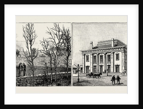 Salt Lake City, Utah, USA: Brigham Young's Grave; the Theatre by Anonymous