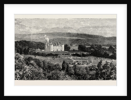 Drumlanrig Castle from the West, Nithsdale, Scotland, Seat of the Duke of Buccleuch by Anonymous
