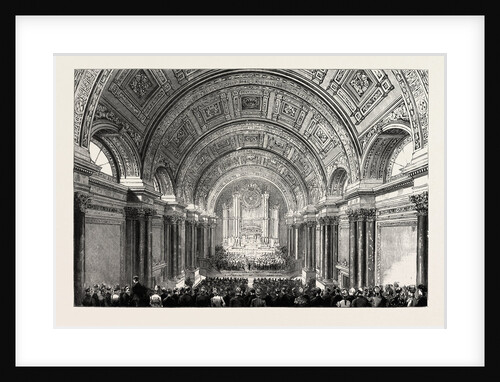 Leeds, the Town Hall, Interior by Anonymous