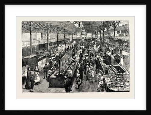 Leeds, the Covered Market, Kirkgate by Anonymous