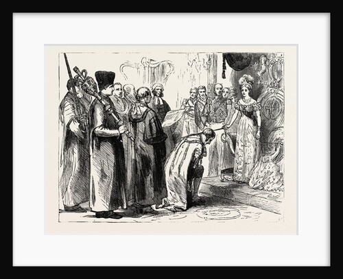In the City, Nov. 9, 1837, Her Majesty Knighting Sir Moses Montefiore by Anonymous