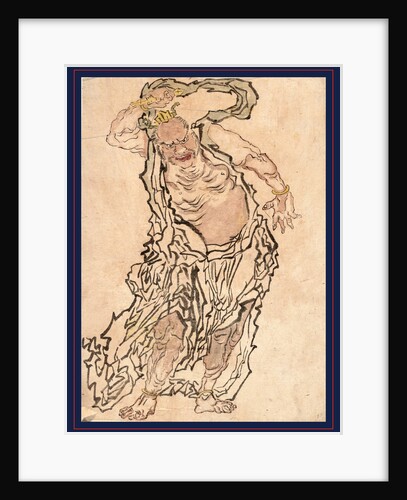 Niozo (Agyo), Buddhist Gate Guardian Agyo by Anonymous