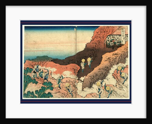 Shonin Tozan, Pilgrims Climbing. 1834 by Anonymous