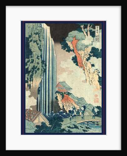 Kiso Kaido Ono No Bakufu, Ono Falls on the Kisokaido by Anonymous