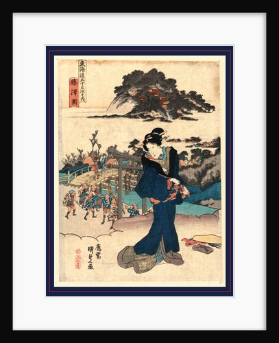 Fujisawa Zu, View of Fujisawa by Anonymous
