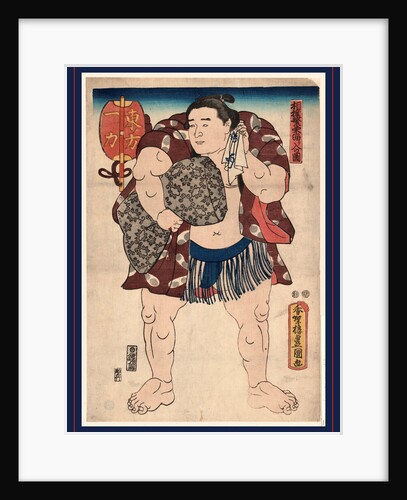 Higashi No Kata Ichiriki, the Wrestler Ichiriki of the East Side by Anonymous