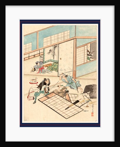 Disrupting a Woman Writing, and Knocking Down Partitions by Anonymous