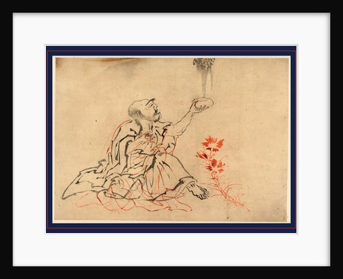 Handaka Sonja, Handaka Sonja One of the Sixteen Rakan or Arhats by Anonymous