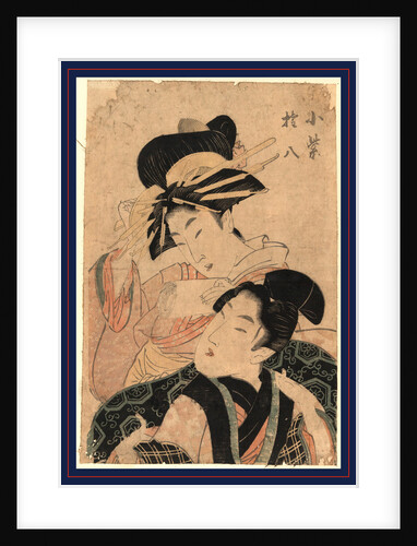 the Samurai-Turned-Murderer Gonpachi and the Young Beauty-Turned-Prostitute Komurasaki by Anonymous