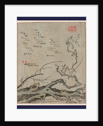 Blossoms on a Plum Tree by Anonymous