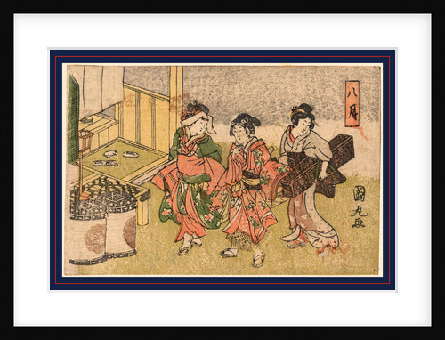 Three Women at a Yoshiwara by Anonymous