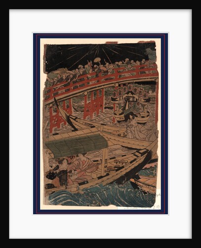 Sumidagawa Funaasobi, Boating on the Sumida River by Anonymous