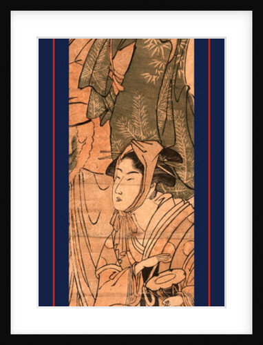 Yatsushi Manzai, Transformed Manzai performer by Utagawa Toyokuni