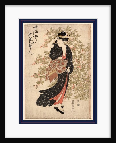 Hagi, Bushclover by Utagawa Toyokuni