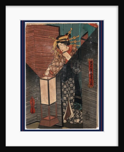Andon, Lantern by Utagawa Toyokuni
