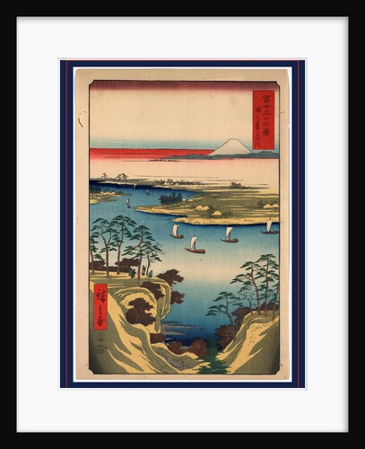 Konodai tonegawa by Ando Hiroshige