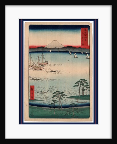 Small Boats and Large Ships on Large Body of Water by Anonymous