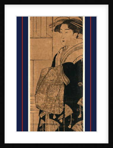 Hanaogi, a Courtesan by Anonymous