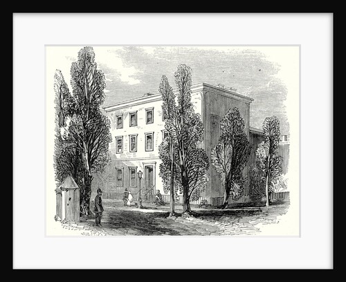 The Civil War in America Richmond Virginia after Its Conquest the Late Residence of President Davis 20 May 1865 by Anonymous