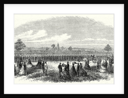 Dedication of the Monument on the Battlefield of Bull Run Virginia 15 July 1865 by Anonymous