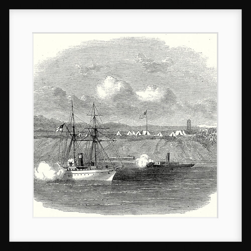 The Civil War in America Richmond Virginia after Its Conquest Fort Powhattan and the Right of the Federal Lines 20 May 1865 by Anonymous